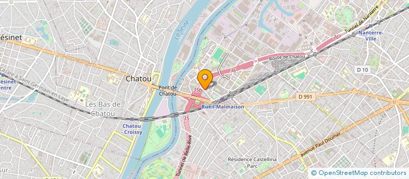 localisation de l'entreprise IMACOM à RUEIL-MALMAISON