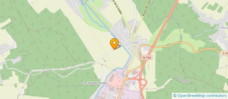 localisation de l'entreprise IMACS SERVICES  EVREUX