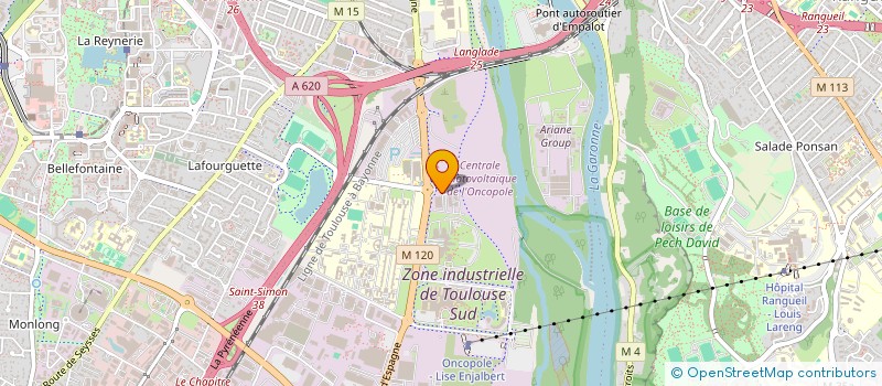 localisation de l'entreprise IMACTIV-3D à TOULOUSE