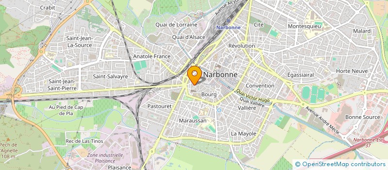 localisation de l'entreprise IMAD 8 à NARBONNE