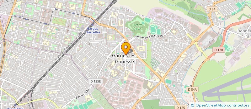 localisation de l'entreprise IMAD VTC  GARGES-LES-GONESSE