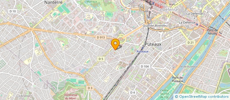 localisation de l'entreprise IMADEIS CONSEIL  PUTEAUX