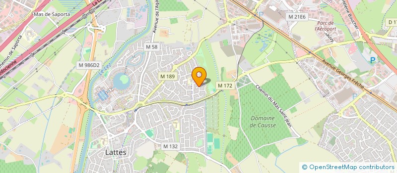 localisation de l'entreprise IMADH à LATTES