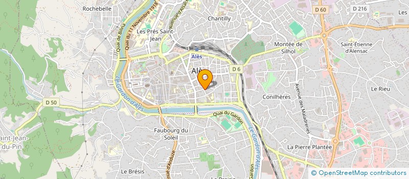 localisation de l'entreprise IMADIAG IMMO  ALES