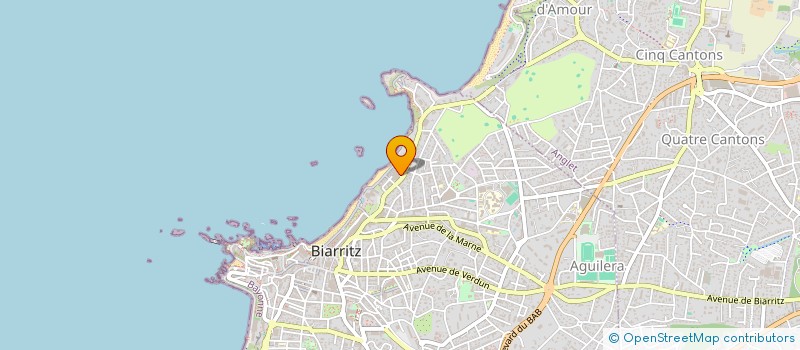 localisation de l'entreprise IMADOL à BIARRITZ