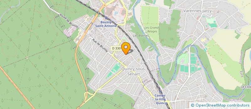 localisation de l'entreprise IMADRI à QUINCY-SOUS-SENART