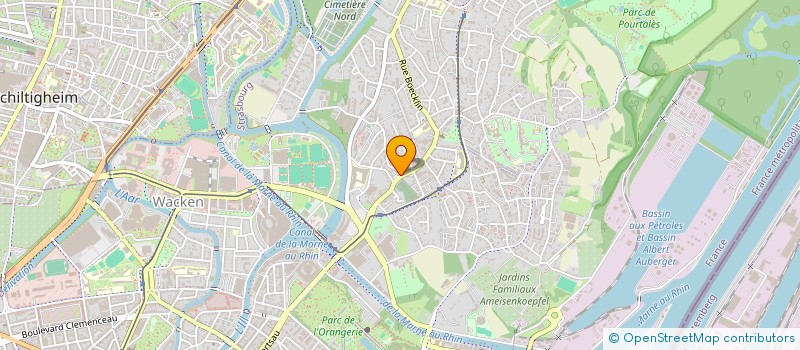 localisation de l'entreprise IMAE  STRASBOURG