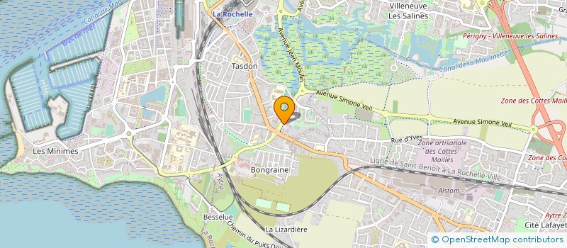 localisation de l'entreprise IMAES  LA ROCHELLE