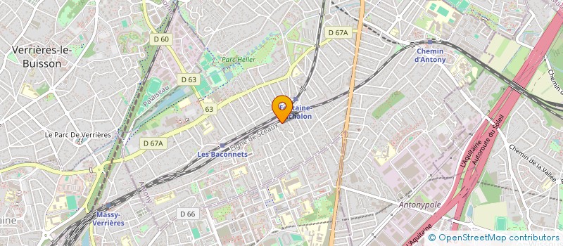 localisation de l'entreprise IMAFORM à ANTONY