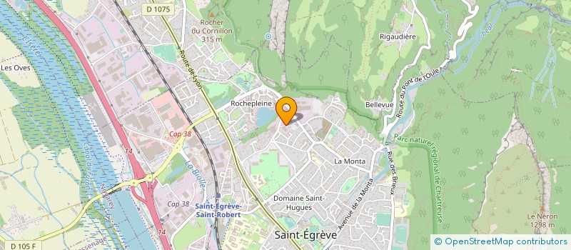 localisation de l'entreprise IMAG à SAINT-EGREVE