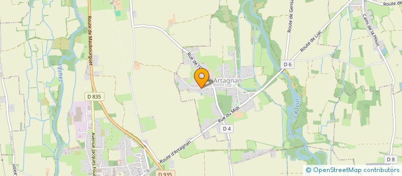 localisation de l'entreprise IMAG'IN  VIC-EN-BIGORRE