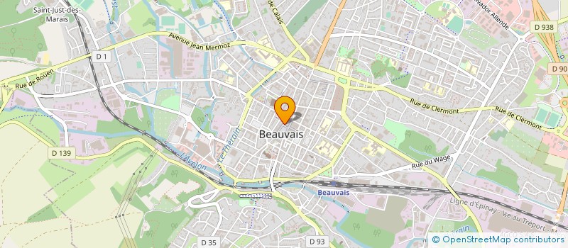 localisation de l'entreprise IMAG'IN  BEAUVAIS