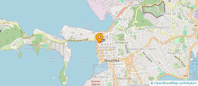 localisation de l'entreprise IMAG'IN PRODUCTION à NOUMEA
