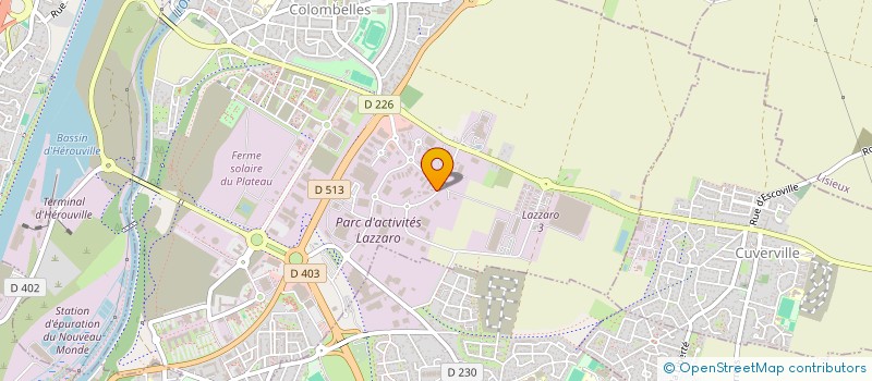 localisation de l'entreprise IMAG'IN PUB ET DECO  MONDEVILLE