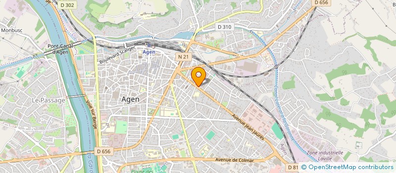 localisation de l'entreprise IMAG IN STUDIO  AGEN