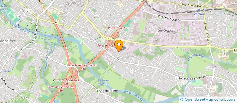 localisation de l'entreprise IMAG'IN&YOU  VERTOU