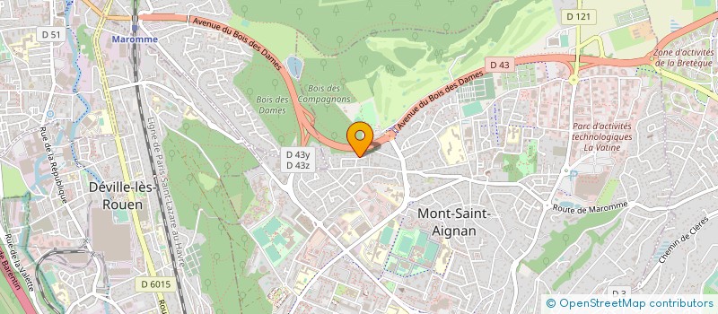 localisation de l'entreprise IMAGE à MONT-SAINT-AIGNAN