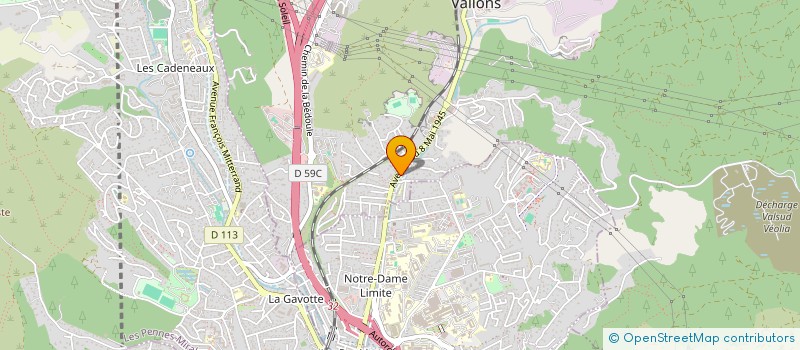 localisation de l'entreprise IMAGE à SEPTEMES-LES-VALLONS