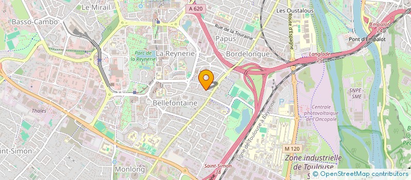 localisation de l'entreprise IMAGE A L'ETAGE à TOULOUSE