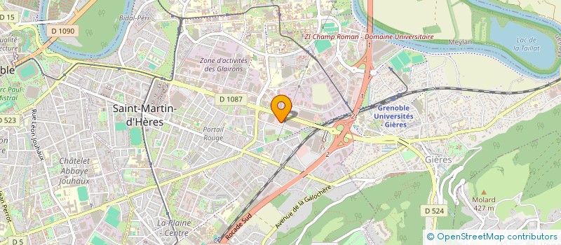 localisation de l'entreprise IMAGE & ACOUSTIQUE  MEYLAN