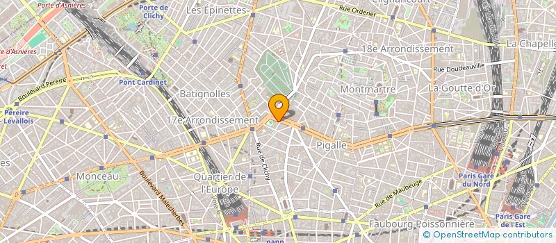 localisation de l'entreprise IMAGE CENTER N0 1 à PARIS