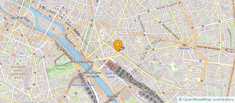 localisation de l'entreprise IMAGE COMMUNICATION ANIMATION RECHERCHE  PARIS