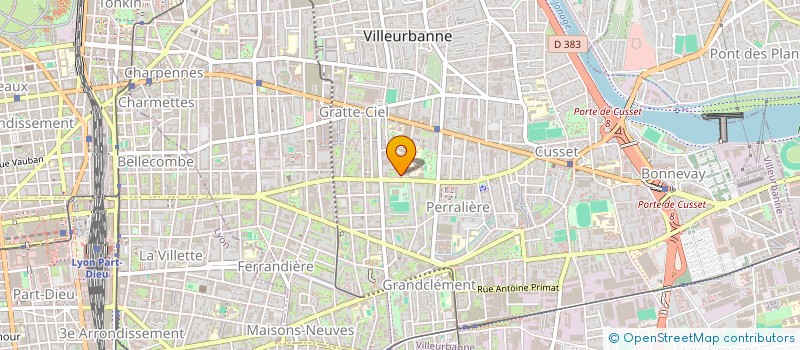 localisation de l'entreprise IMAGE CONCEPT  VILLEURBANNE