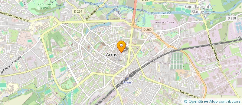 localisation de l'entreprise IMAGE D'ARRAS à ARRAS