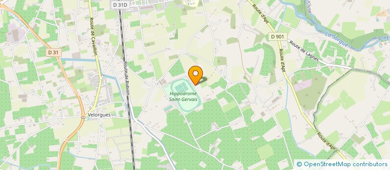 localisation de l'entreprise IMAGE EQUESTRE  L'ISLE-SUR-LA-SORGUE