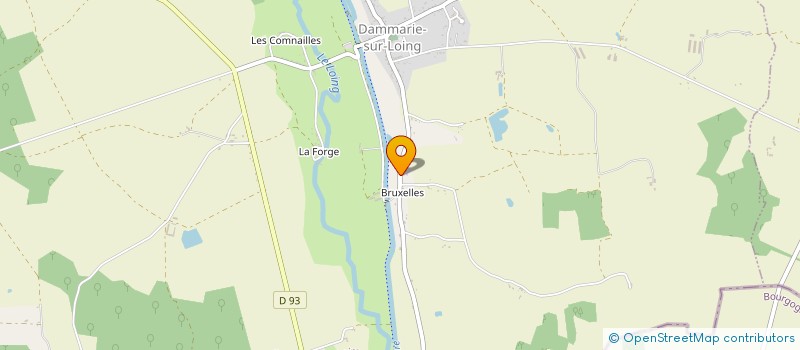 localisation de l'entreprise IMAGE ET COMMUNICATION  DAMMARIE-SUR-LOING
