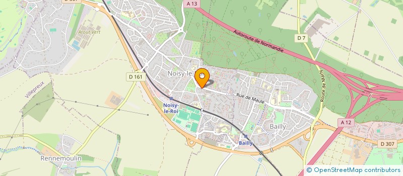 localisation de l'entreprise IMAGE ET DECIBEL  NOISY-LE-ROI