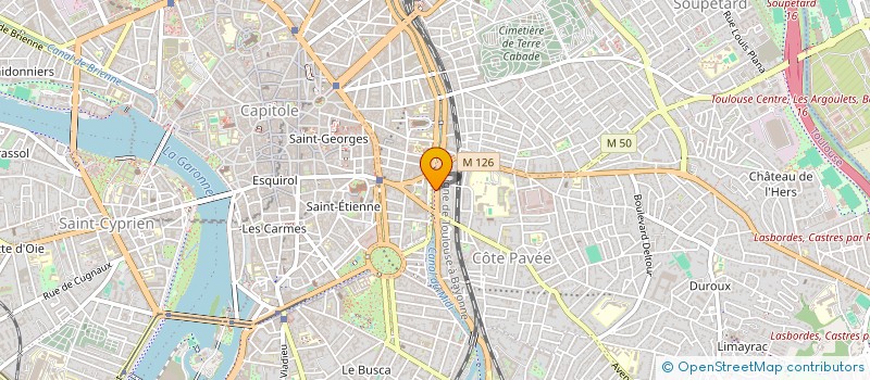 localisation de l'entreprise IMAGE ET MOT' ART à TOULOUSE