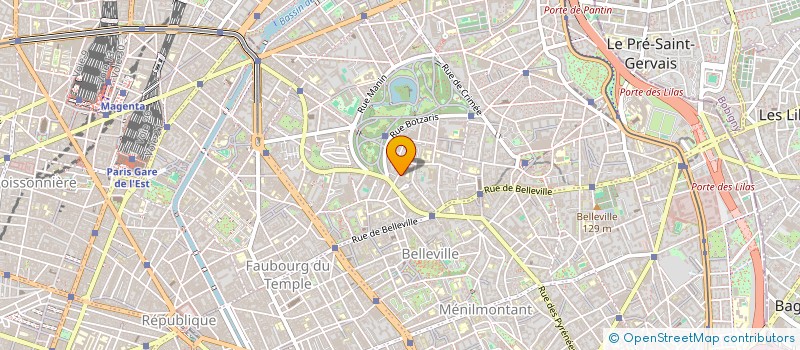 localisation de l'entreprise IMAGE ET PAROLE. ASSOCIATION INTERDISCIPLINAIRE DE PROJETS DE RECHERCHES SUR LE TEXTE ET L'IMAGE  PARIS