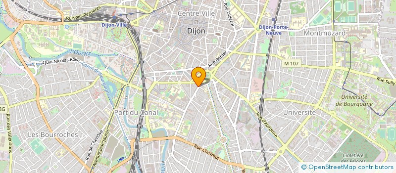 localisation de l'entreprise IMAGE IMAGE  DIJON