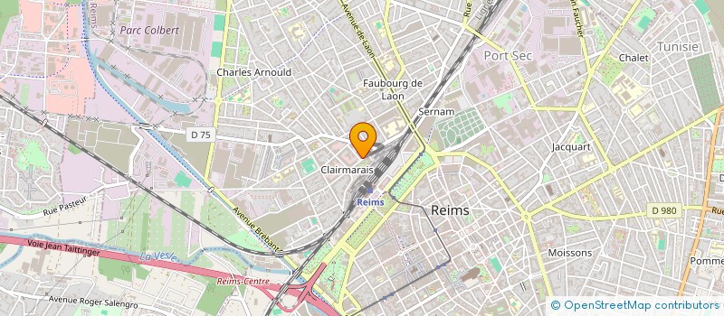 localisation de l'entreprise IMAGE'IN AUDIOVISUEL  REIMS