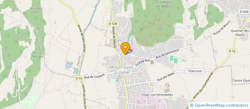 localisation de l'entreprise IMAGE IN'R  MOURS-SAINT-EUSEBE