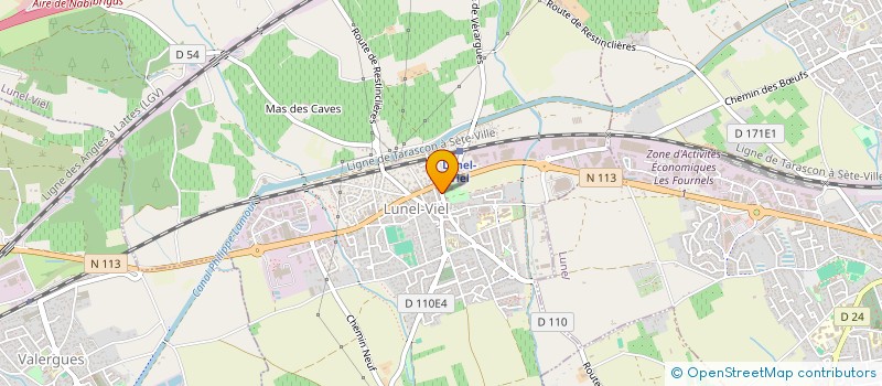 localisation de l'entreprise IMAGE INNEE  LUNEL-VIEL