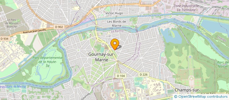 localisation de l'entreprise IMAGE LIBRE à GOURNAY-SUR-MARNE