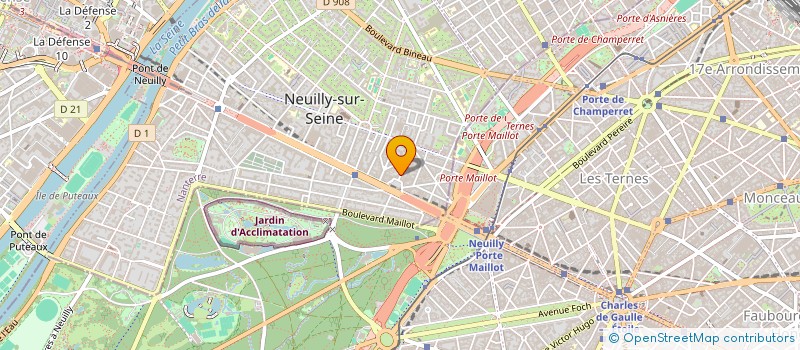 localisation de l'entreprise IMAGE MANIA à NEUILLY-SUR-SEINE