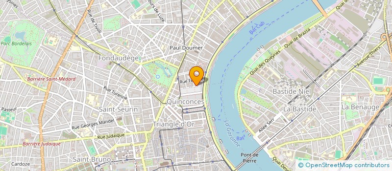 localisation de l'entreprise IMAGE MULTIMEDIA ADHESIVE à BORDEAUX