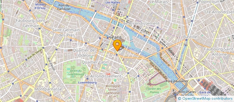 localisation de l'entreprise IMAGE NUMERIQUE ET CONVENTIONNELLE à PARIS