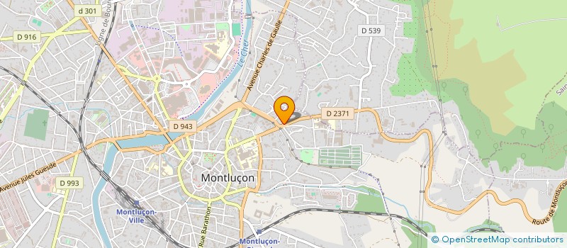 localisation de l'entreprise IMAGE PLUS à MONTLUCON