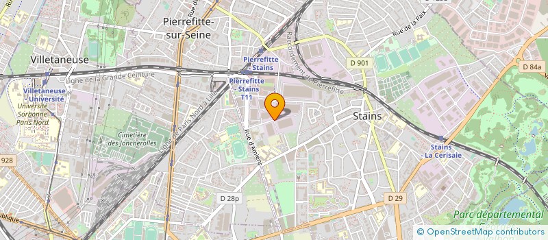 localisation de l'entreprise IMAGE PREMIUM  STAINS