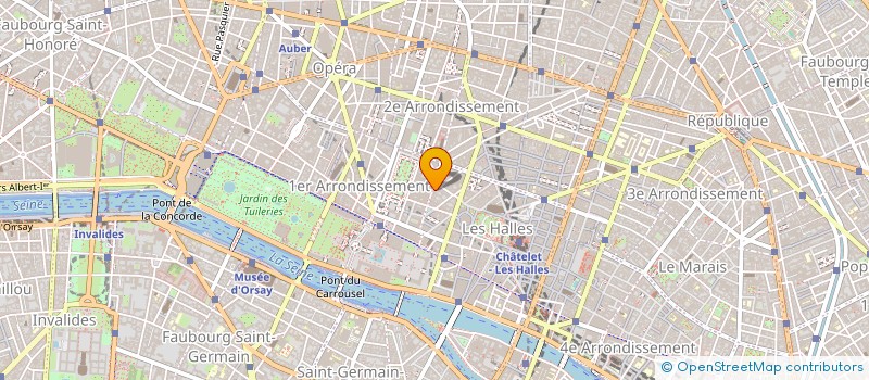 localisation de l'entreprise IMAGE PRODUIT à PARIS