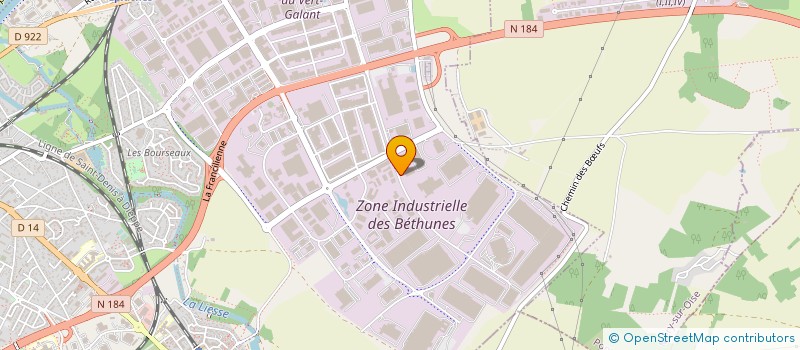 localisation de l'entreprise IMAGE RENOV' à PONTOISE