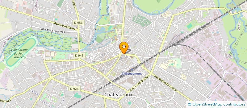 localisation de l'entreprise IMAGE SON STUDIO GAULTIER à CHATEAUROUX