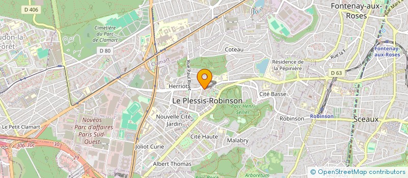 localisation de l'entreprise IMAGE TECHNOLOGY  LE PLESSIS-ROBINSON