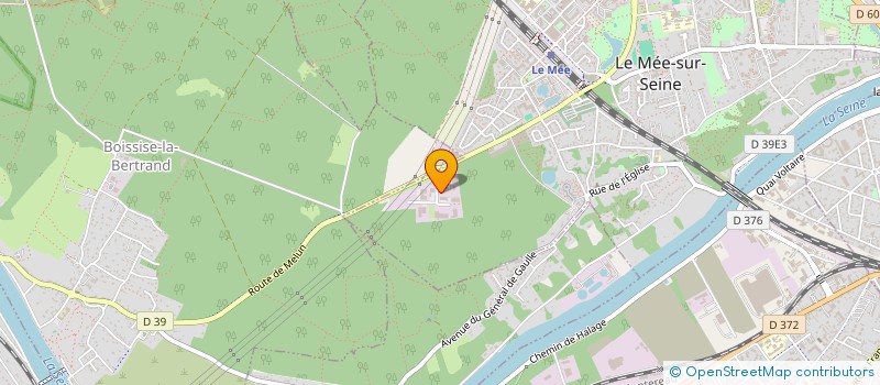 localisation de l'entreprise IMAGE'TYPE à LE MEE-SUR-SEINE