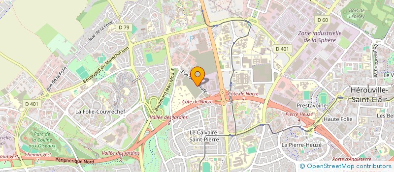 localisation de l'entreprise IMAGE VISION PRO à CAEN