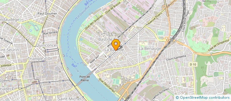 localisation de l'entreprise IMAGEIMMO  BORDEAUX